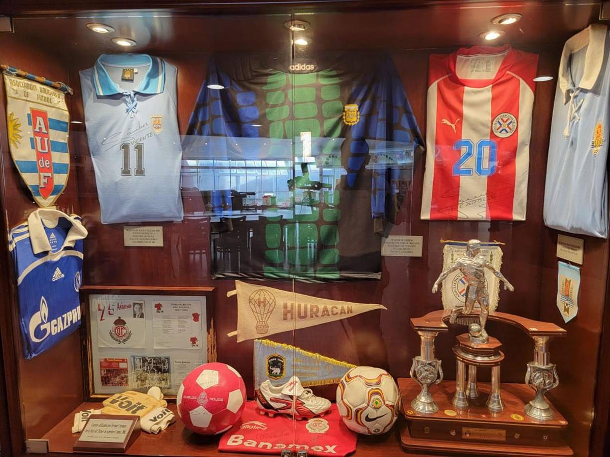 Así es el histórico y bonito museo del club mexicano Toluca en el estadio Nemesio Diez.