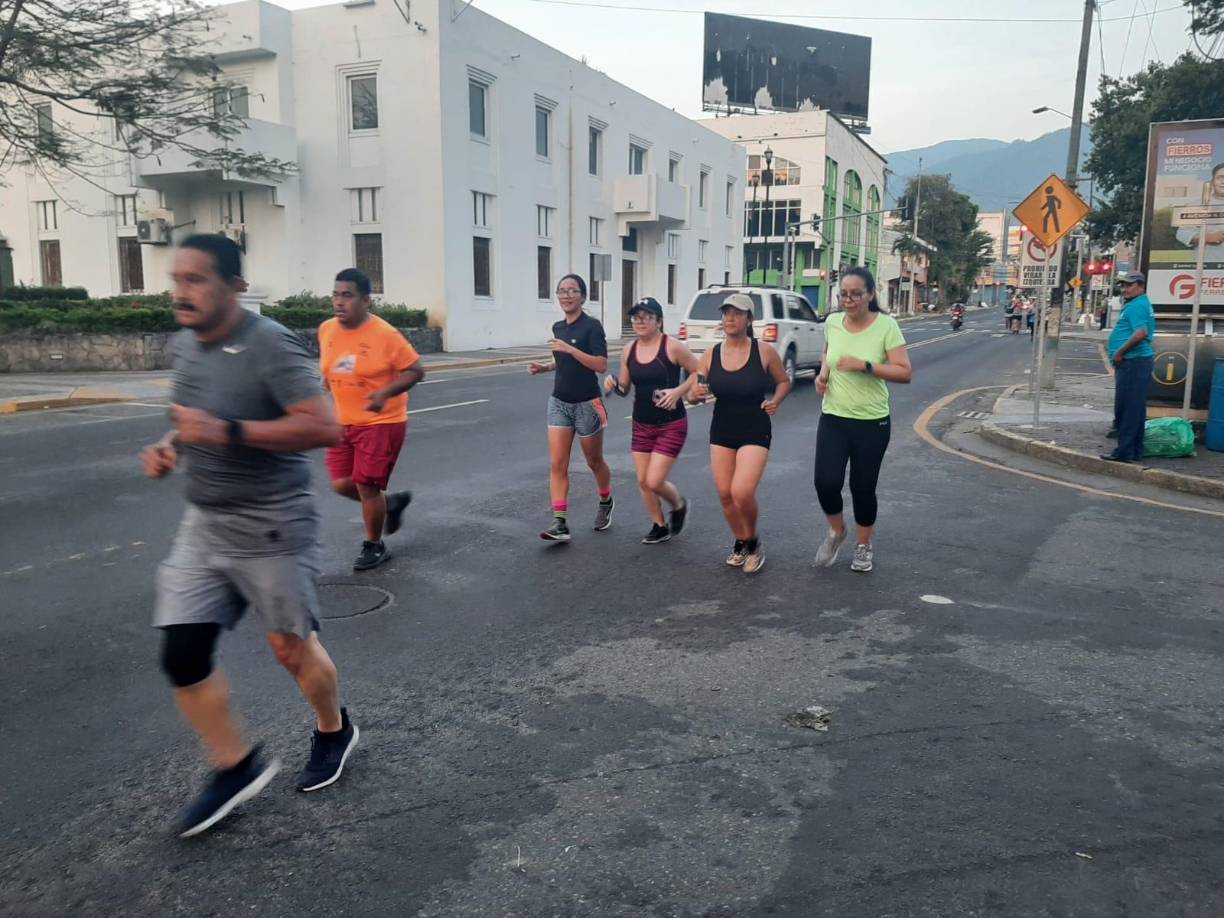 Primer bootcamp de Diario LA PRENSA, previo a la 46 Maratón de Diario LA PRENSA. 