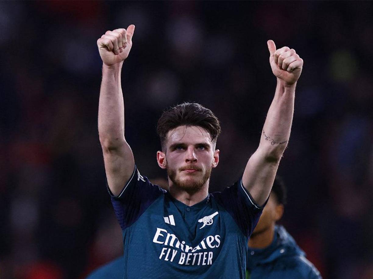 20 Declan Rice: Centrocampista inglés del Arsenal.