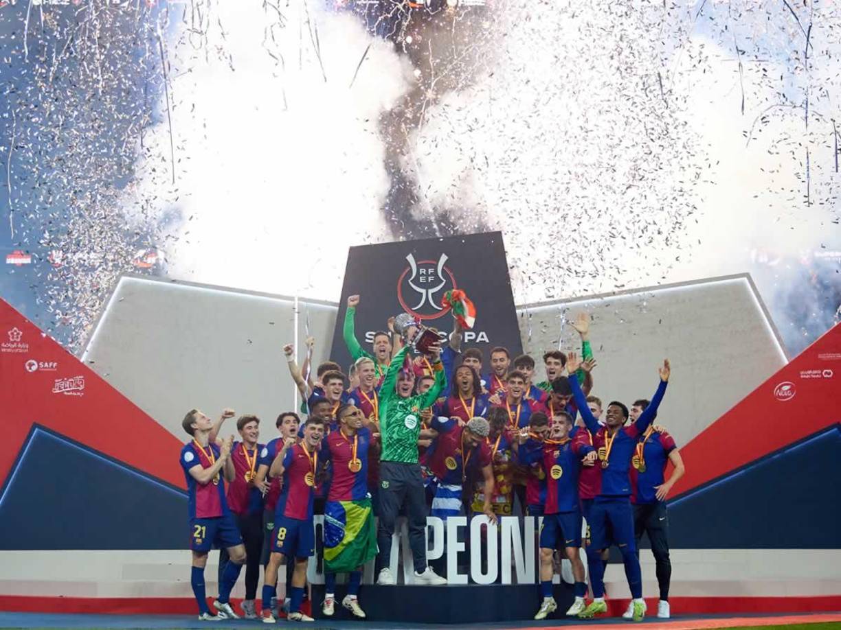 Los nueve millones de euros se reparten en los seis que tiene como fijo por participar y uno por haber jugado la final, añade un bonus de dos millones por ganar la Supercopa de España.