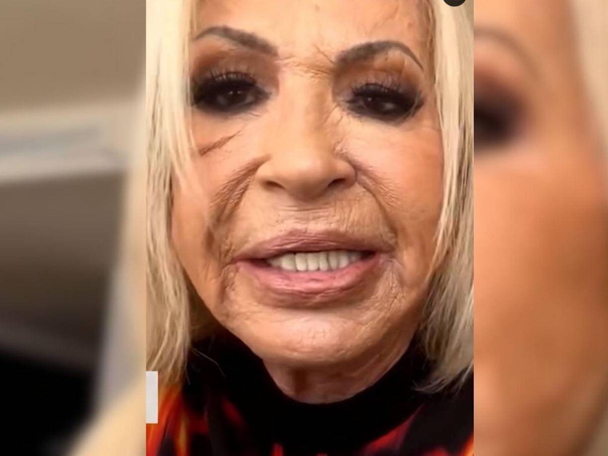 El aspecto físico de Laura desató una ola de comentarios por parte de los internautas ya que nunca la habían visto de esa forma.