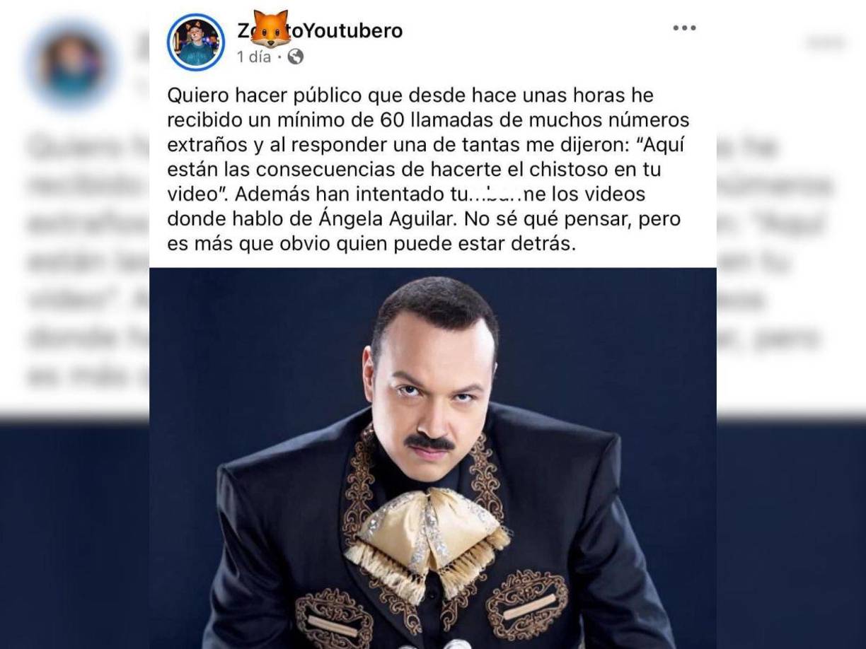En un clip subido a su perfil personal, el tiktoker mostró supuestas pruebas de que el cantante de “Por mujeres como tú” lo habría intimidado para que eliminara su video titulado “Angela Aguilar Y Christian Nodal son peor de lo que pensábamos...”.