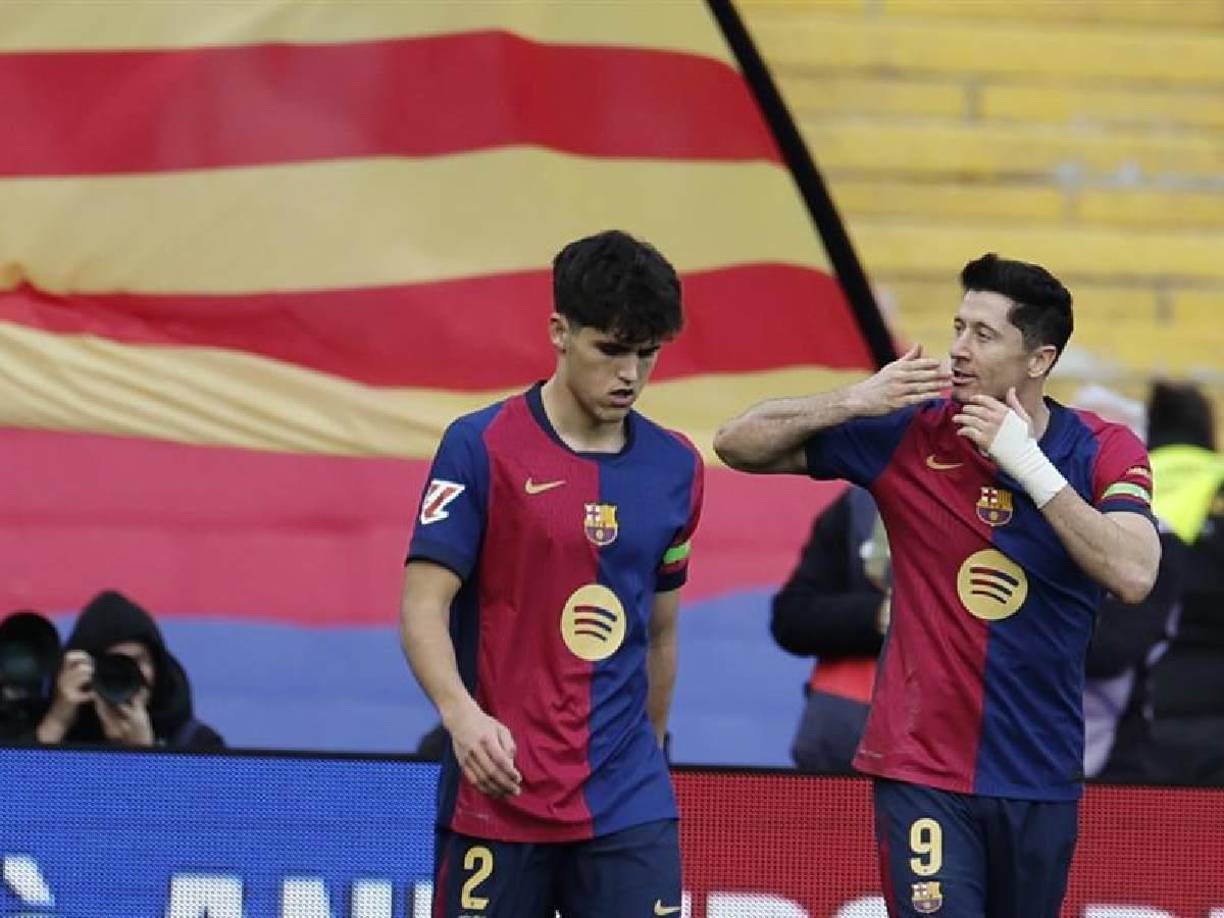 Lewandowski nuevamente rescató al Barcelona, que sigue tercero, pero ahora con 45 unidades, cuatro de diferencia con el líder Real Madrid. 