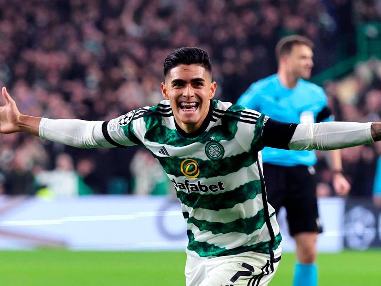 En su tercer partido en la UEFA Champions League, Luis Palma convirtió su primer gol.