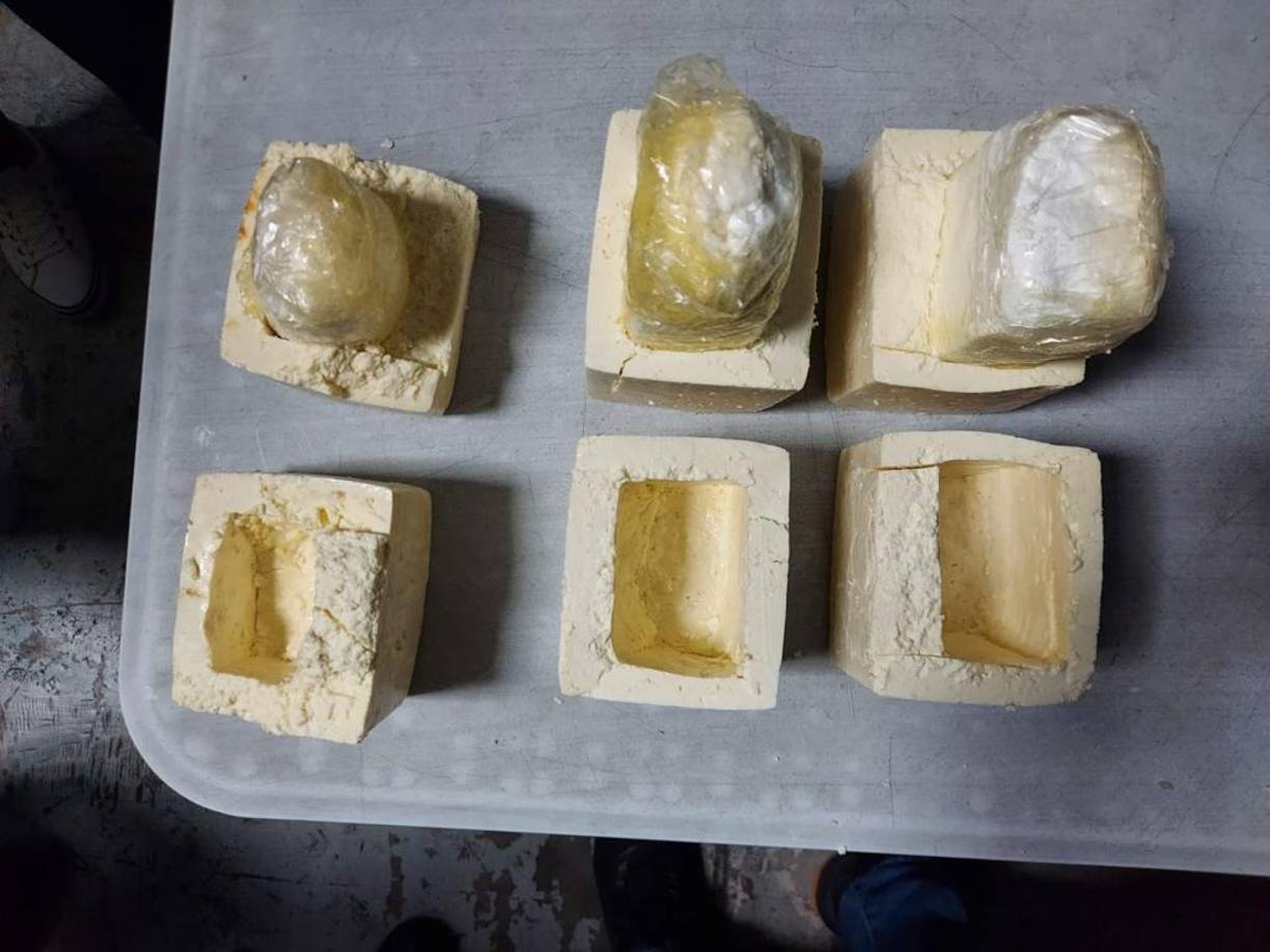 El decomiso se realizó en la aduana La Mesa del aeropuerto Ramón Villeda Morales de San Pedro Sula.