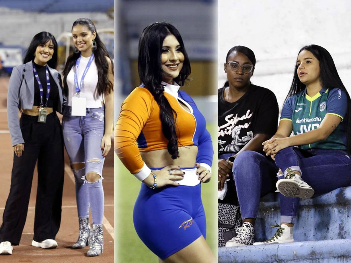 Marathón y Olimpia jugaron el Clásico de la jornada 12 del Torneo Clausura 2023 y el estadio Olímpico Metropolitano de San Pedro Sula fue adornado por bellas aficionadas y modelos que fueron parte del ambiente.
