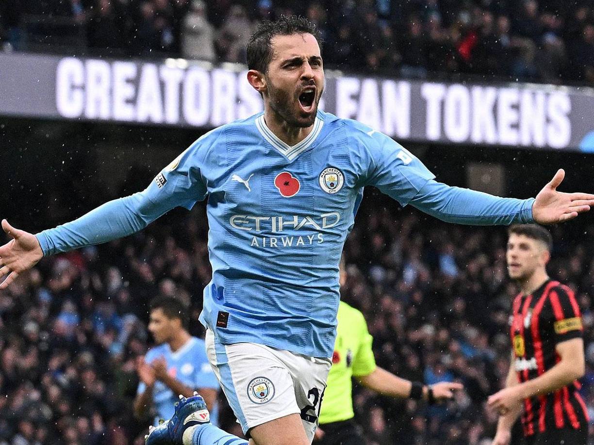 7 Bernardo Silva: Centrocampista portugués del Manchester City.