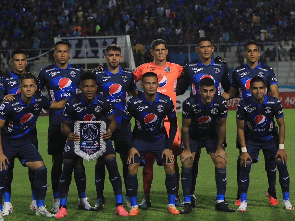 El 11 titular del Motagua que mandó Vigevani para el choque ante CAI. 