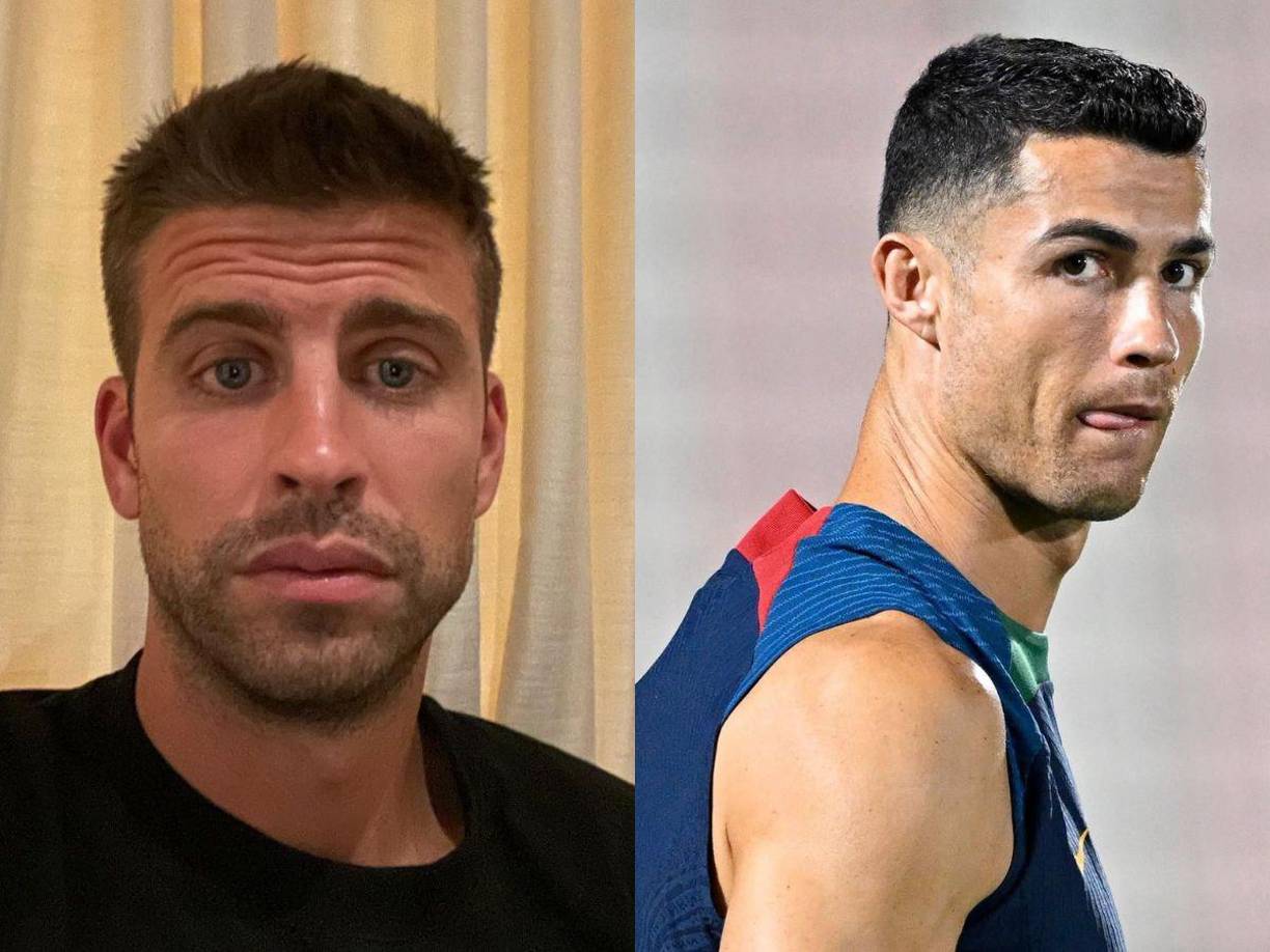 Gerard Piqué fue captado sin Clara Chía y acompañado por una exnovia de Cristiano Ronaldo en París, Francia.