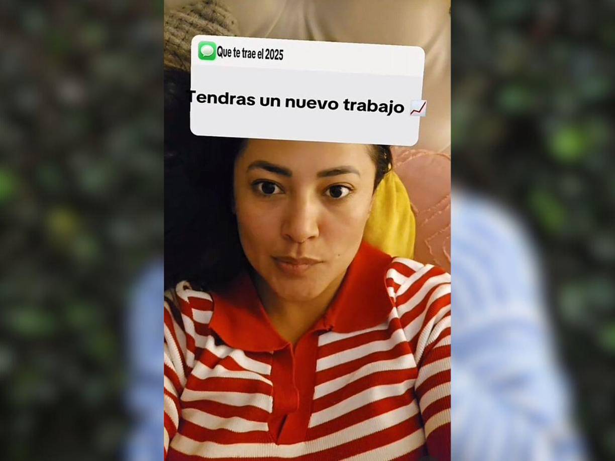 Como primera predicción le salió “tendrás un nuevo trabajo”. 