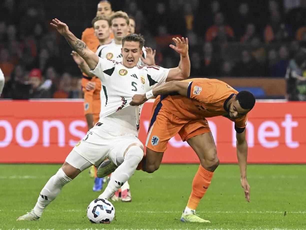 Todo ocurrió mientras se disputa el Paises Bajos vs Hungria por la Jornada 5 de la Liga de Naciones.