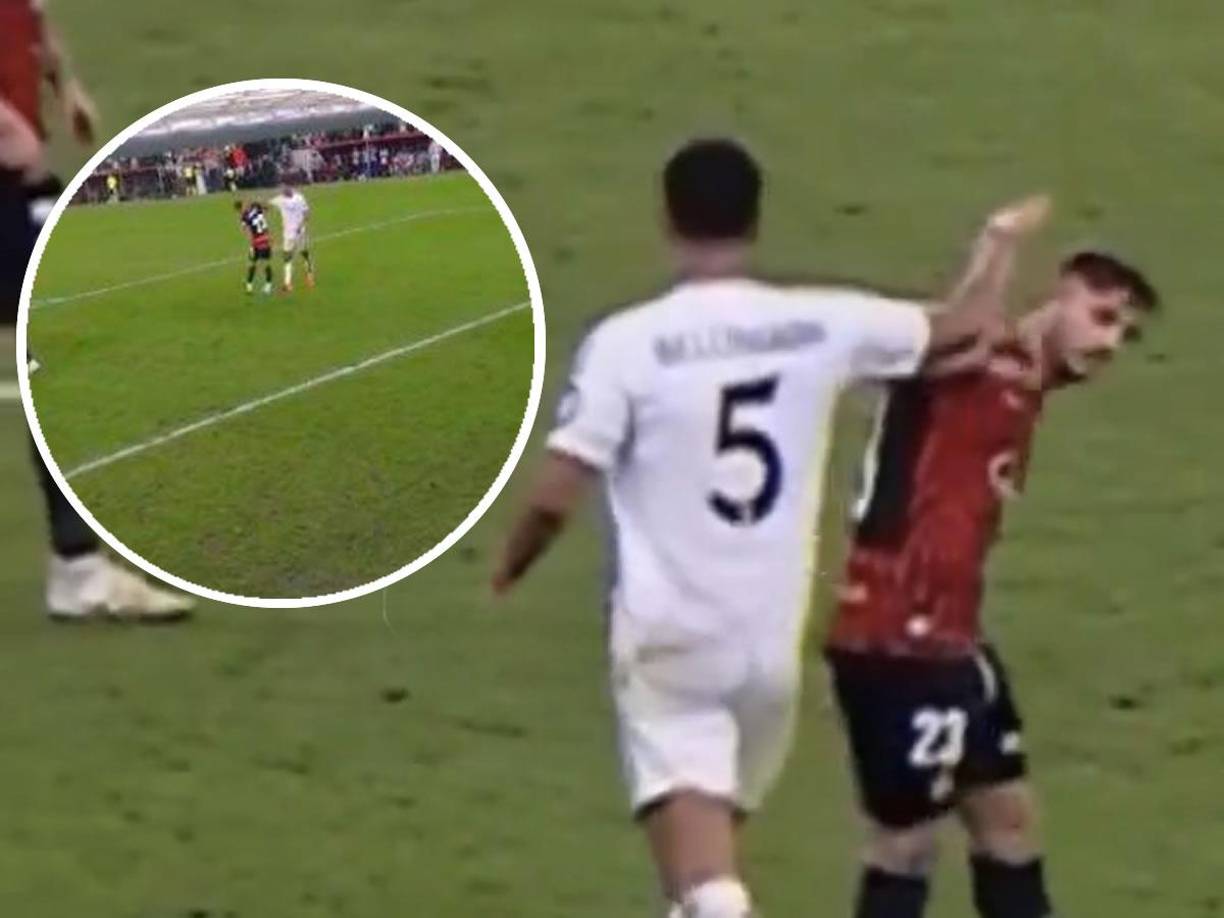 Tras el tercer gol del Real Madrid marcado por Rodrygo, Jude Bellingham hizo un feo gesto. El inglés dio unas palmadas en la cabeza a Pablo Maffeo, lo que provocó la tangana al final del partido.