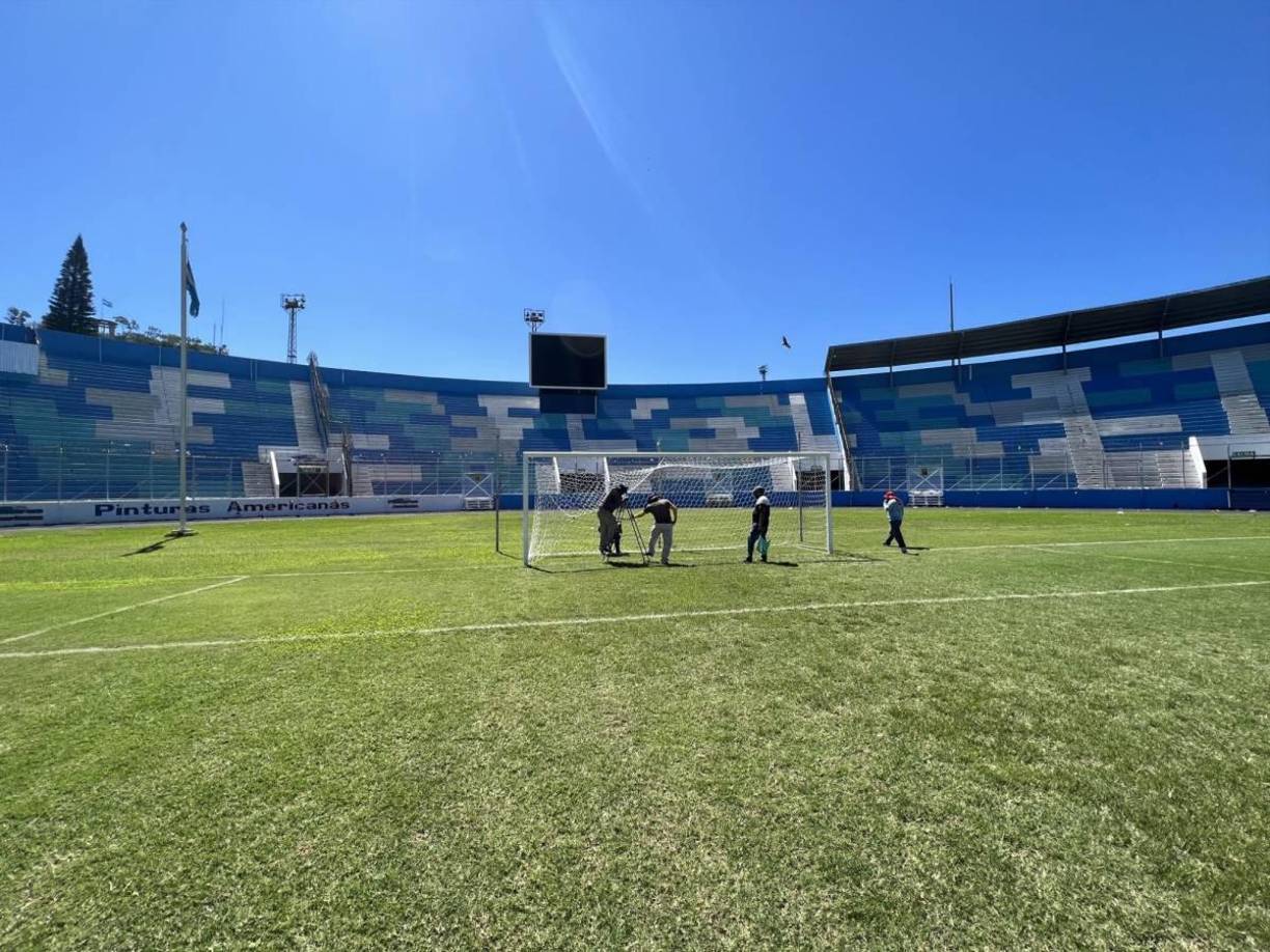 ¡Espectacular! Así se ve la nueva cancha del estadio Nacional