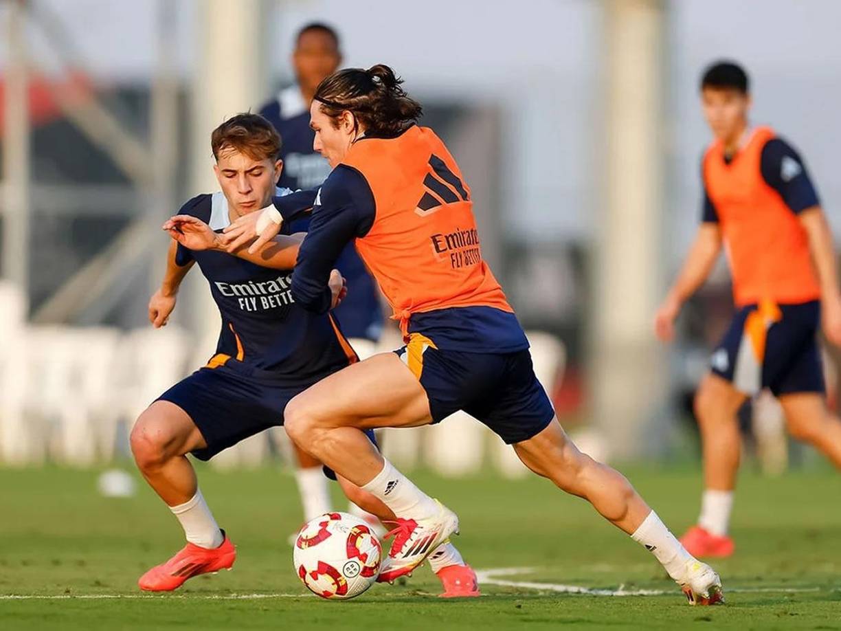 Los jugadores del Real Madrid están animados por enfrentar al Barcelona en la final de la Supercopa de España.