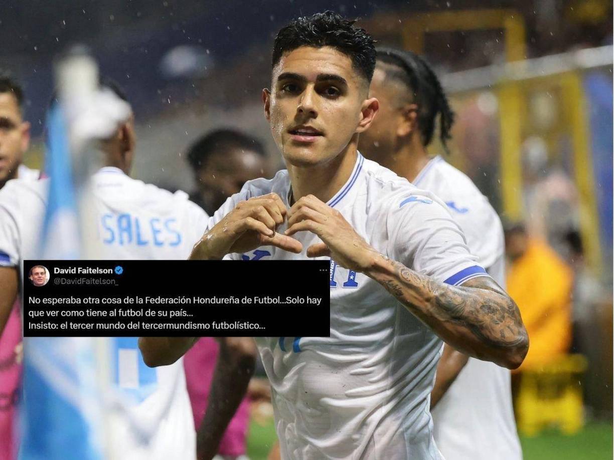 David Faitelson volvió a a la carga: “No esperaba otra cosa de la FFH. Solo hay que ver cómo tiene al fútbol en su país. Insisto: “el tercer mundo del tercermundismo futbolístico”.