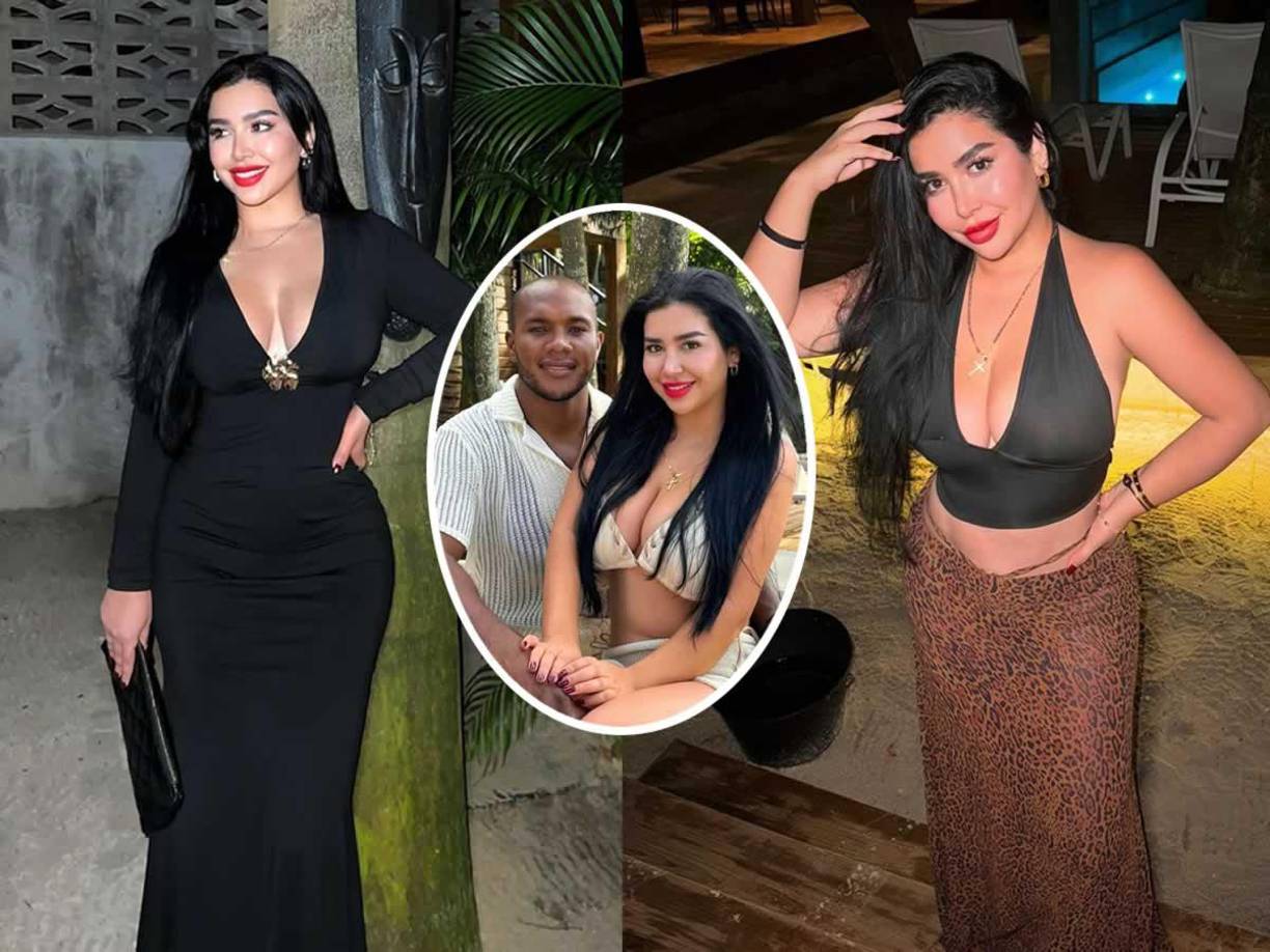 Ana María Rojas, la exuberante novia del delantero ecuatoriano Juan Anangonó, del Marathón, causó sensación con sus últimas fotos en bikini disfrutando de las hermosas playas de Honduras.