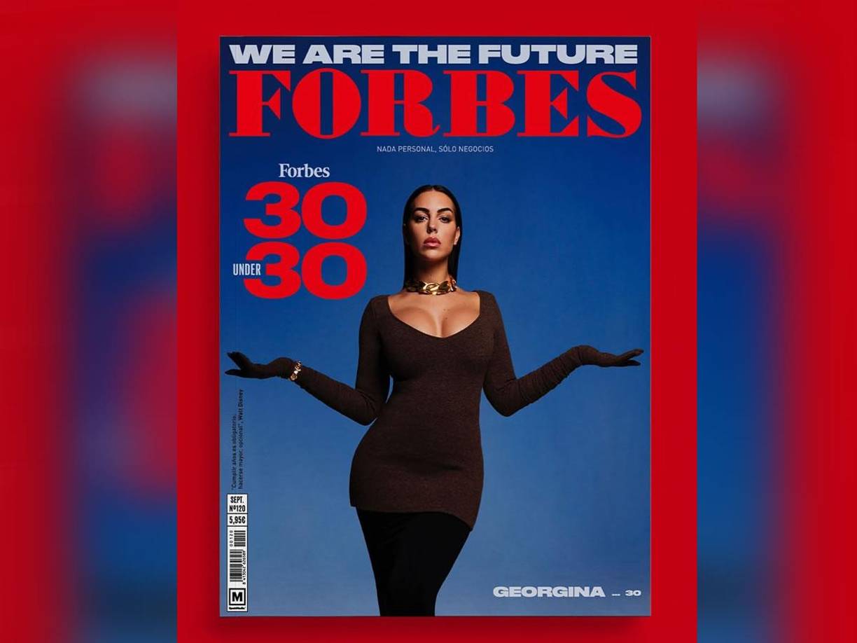 Georgina Rodríguez se convirtió en uno de los 30 españoles más influyentes menores de 30 años, según la revista Forbes este 2024. Y todo es gracias a sus sabios pasos en el mundo de los negocios.