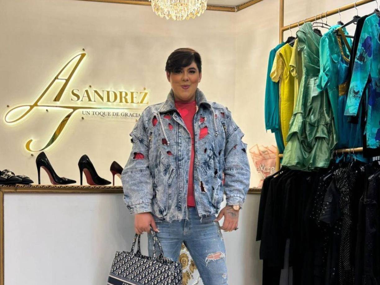 Sandrez explicó que de momento está enfocado en su tienda de ropa y el contenido de sus redes sociales. 