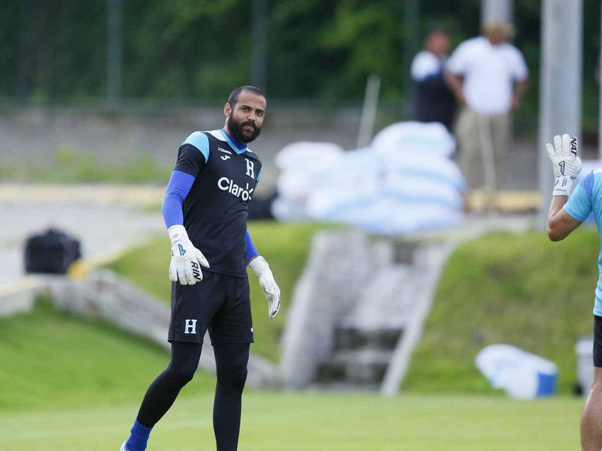Edrick Menjívar: Es el portero titular de la selección de Honduras y ante México no será la excepción.