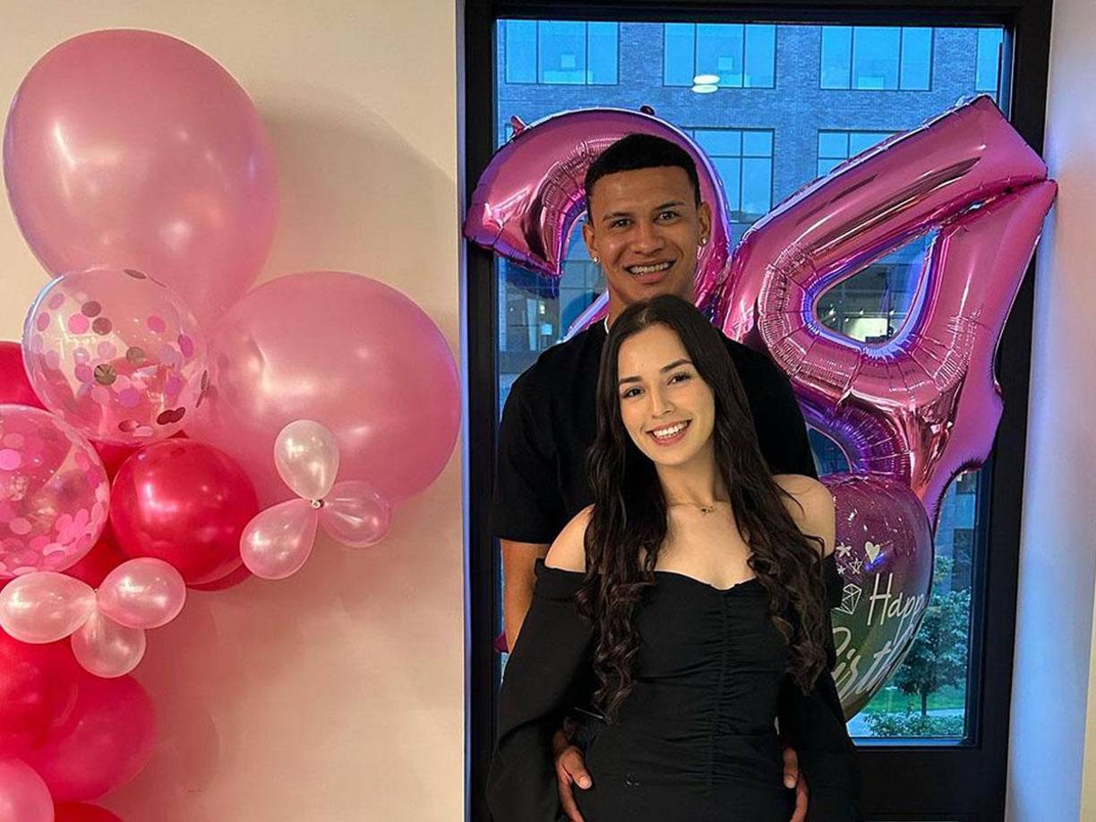 Daniella Zavala es la esposa del volante hondureño Kervin Arriaga, la chica conquistó el corazón del legionario.