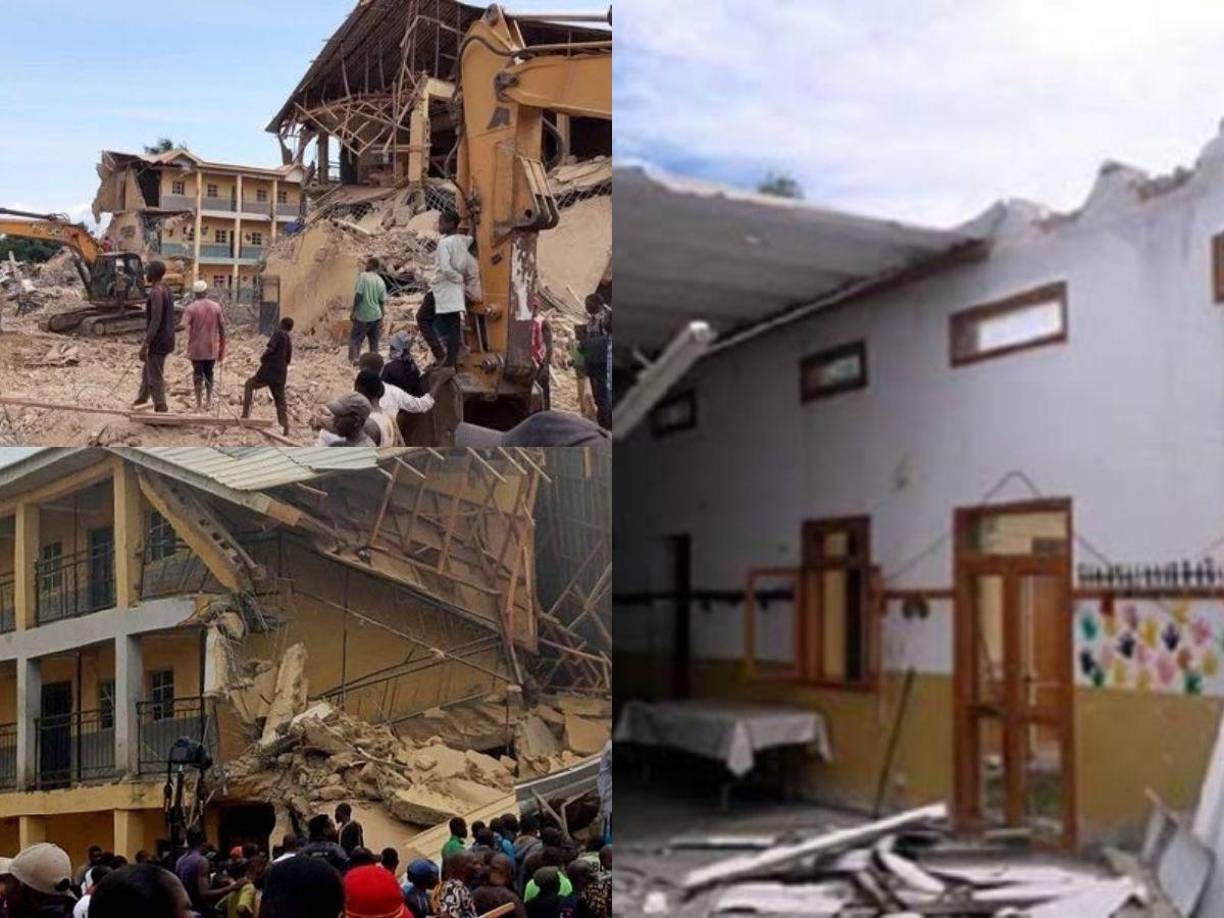 Al menos once estudiantes y un profesor murieron este viernes al derrumbarse un colegio de dos pisos en el centro de Nigeria cuando decenas de alumnos de secundaria daban clase en el edificio, confirmó a EFE la Agencia de Gestión de Emergencias del Estado de Plateau (SEMA, en inglés), donde sucedieron los hechos.