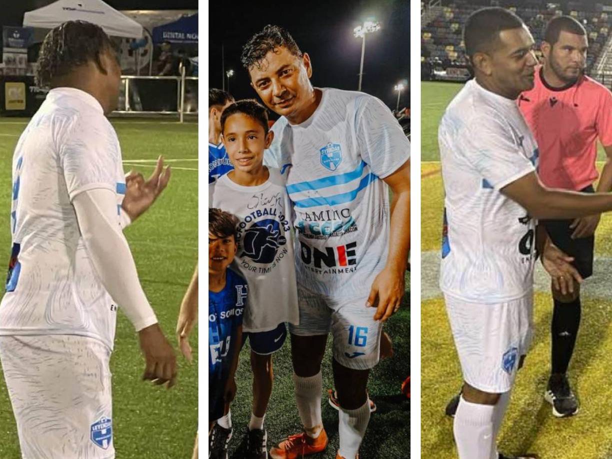Las leyendas de Honduras cayeron ante las del América, pero sin duda se vivió un gran ambiente en el partido, en donde la hondureña cautivó con su belleza.