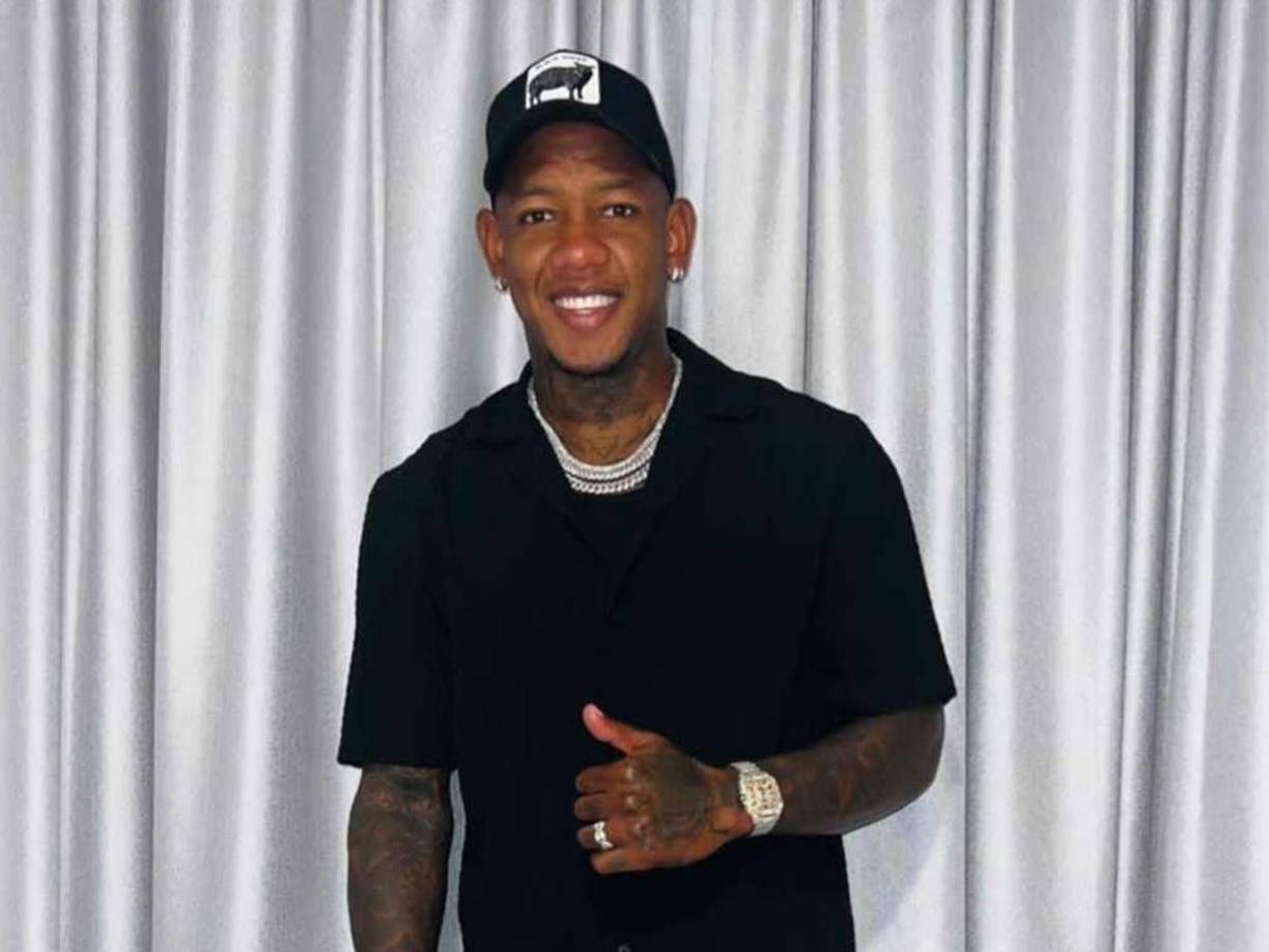 Romell Quioto se puso de gala para la fiesta en honor a su novia que festejó un año más de vida.