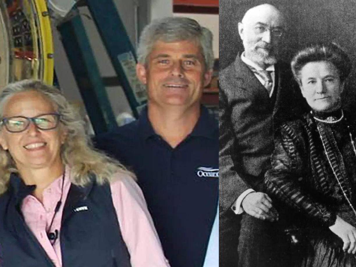 Wendy es la esposa de Stockton Rush y era tataranieta de Isidor Straus e Ida, dos esposos que sacrificaron sus vidas para salvar a niños y mujeres en el hundimiento del Titanic.