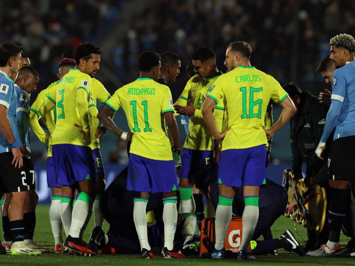 Neymar se marchó llorando del Uruguay- Brasil: Hay temor