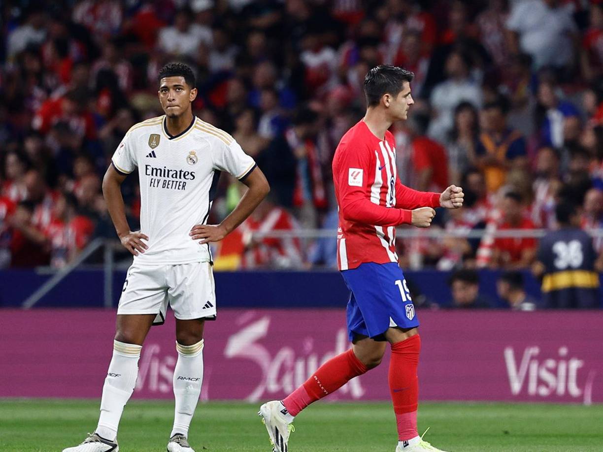 Apenas a los cuatro minutos del primer tiempo, Morata se encargó de abrir el marcador. 