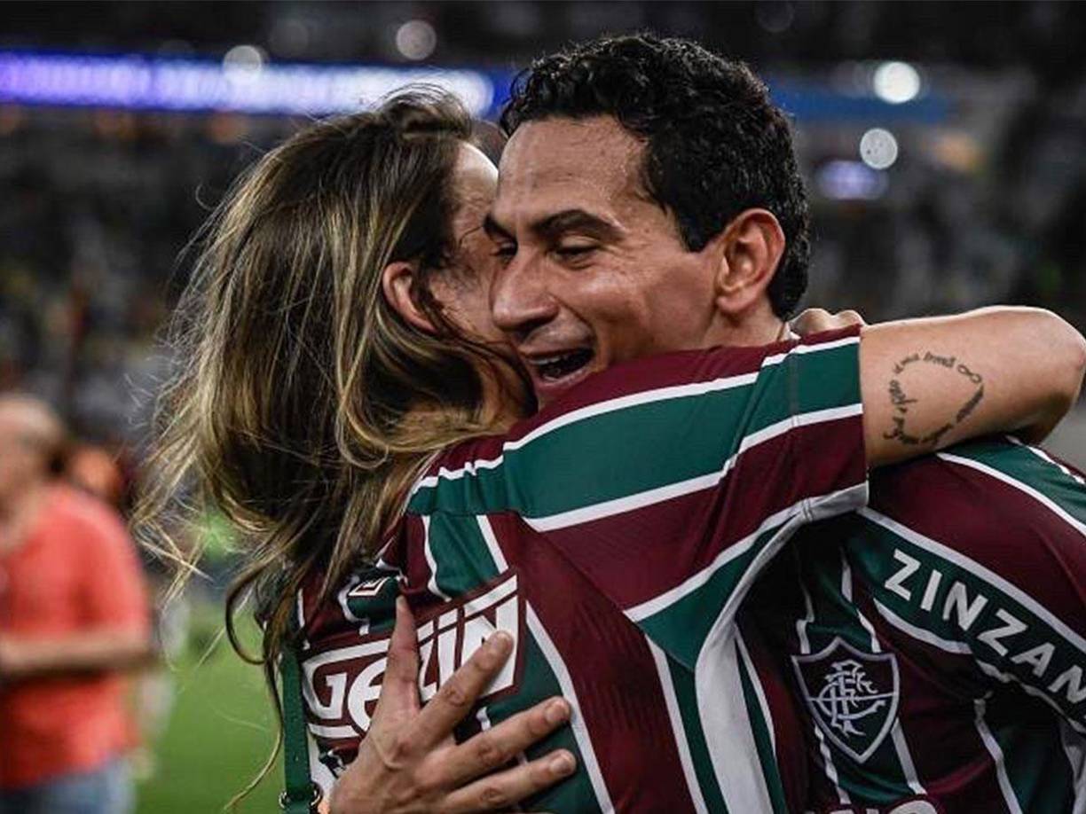 La esposa de Ganso se le acercó a Haaland para pedirle una foto ya que los niños lo admiran mucho, pero el delantero no quiso y todo terminó mal.