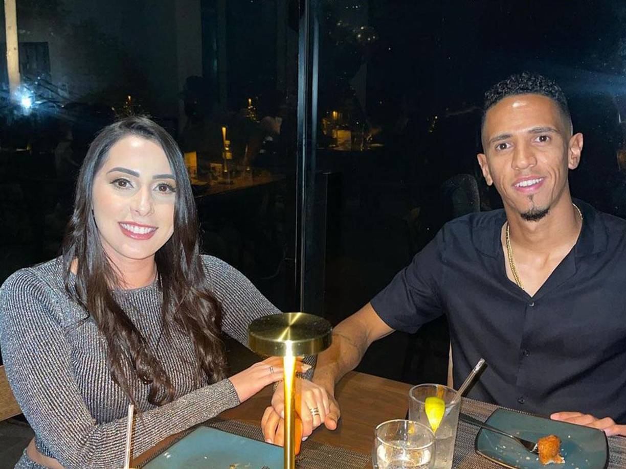 Yan Maciel: Volante del Olimpia que tiene como pareja sentimental a la bella Patrícia Cavalheiro .