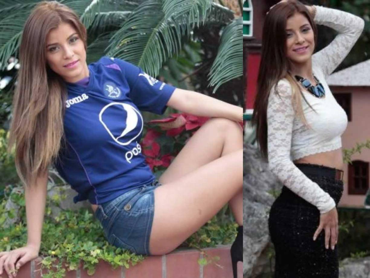 Genny Alfaro - La hermosa modelo hondureña se cambió del Olimpia al Motagua. Ahora apoya al equipo azul. ¿Por qué? “En realidad yo nunca fui a ver un partido del Olimpia. Tiempo después de que empecé a trabajar en el modelaje firmé un contrato con uno de los patrocinadores del Motagua, a medida que iba a ver sus partidos, yo gritaba los goles y me daba cuenta que vivía con más intensidad el amor por el Ciclón Azul”, contó.