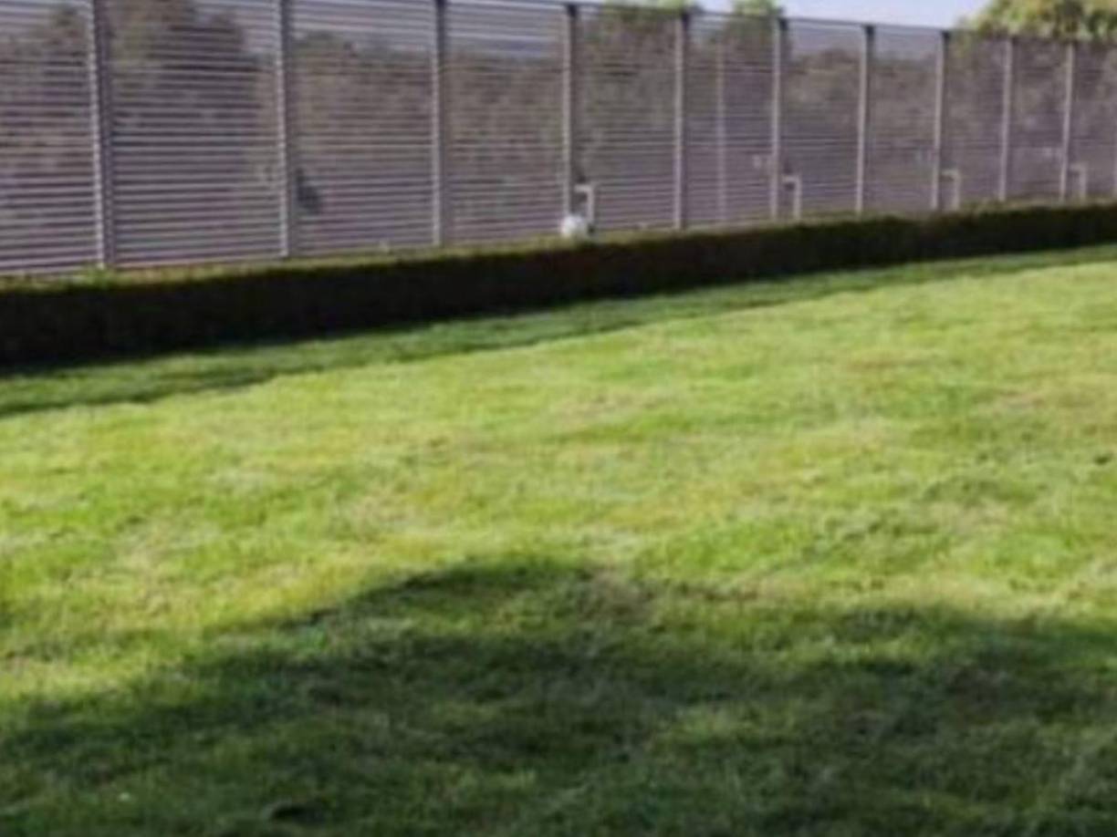 Tras varios de trabajo, Nelson Granados le dejó el jardín impecable a la casa de Eduardo Camavinga, volante del Real Madrid.