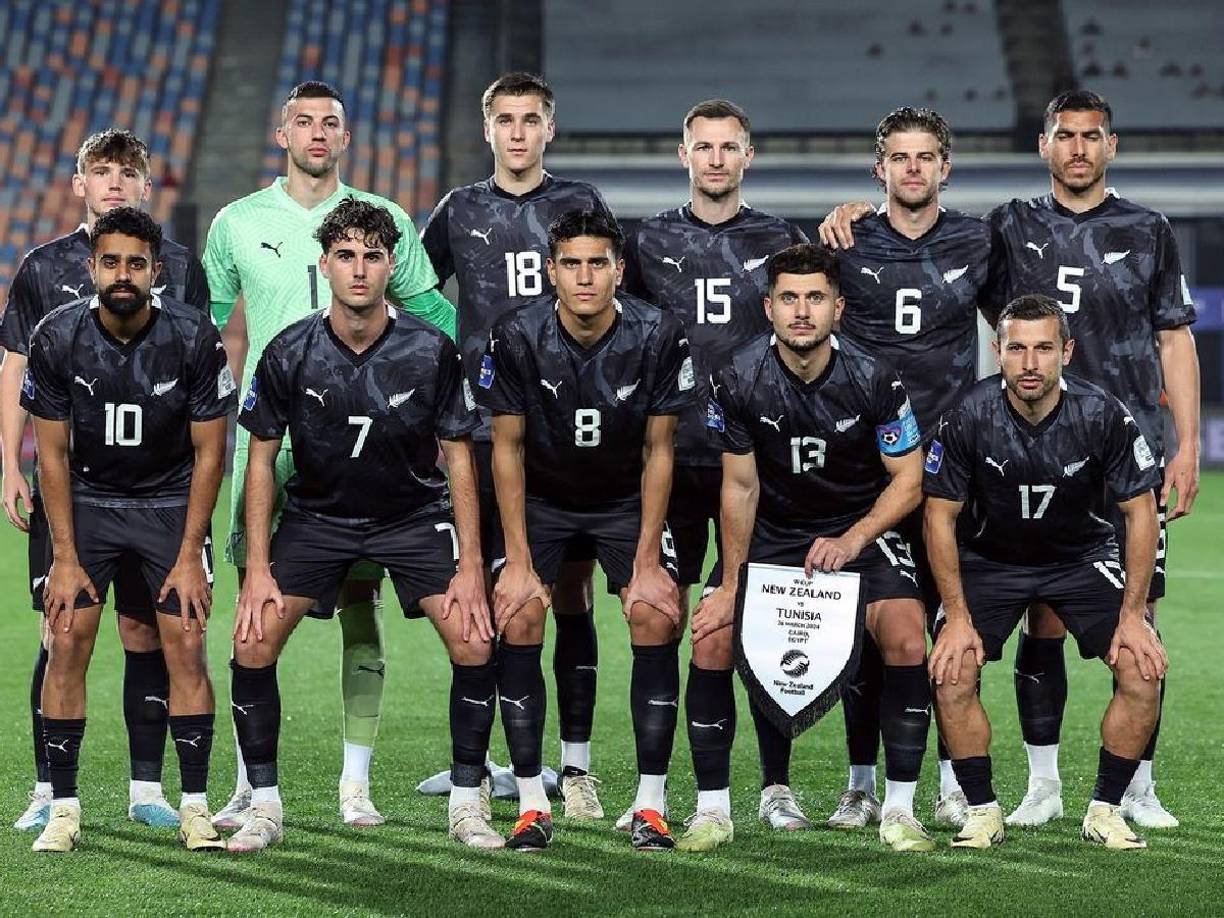 14. Nueva Zelanda - Pertenece a la Confederación de Fútbol de Oceanía (OFC) que está registrada con la FIFA y cuentan con seis títulos.