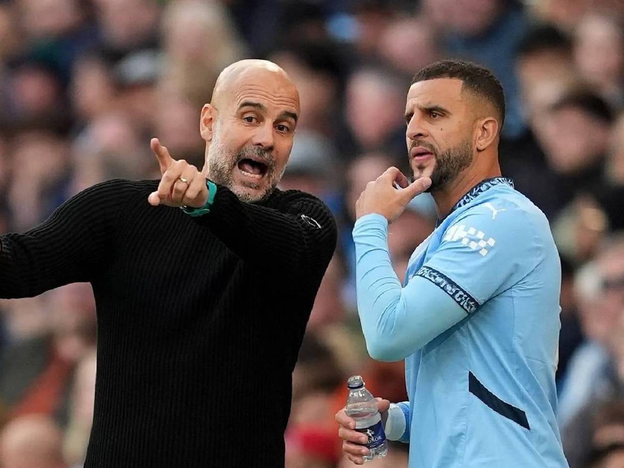 De momento, Kyle Walker se mantiene arreglando su vida privada, pero en lo futbolístico continúa siendo una pieza fundamental en el equipo de Pep Guardiola. 