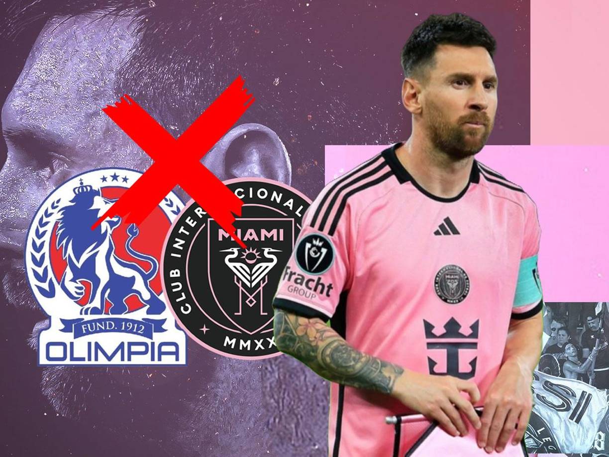 Olimpia se medirá al Inter Miami de Lionel Messi en febrero en el estadio Olímpico, pero existe una única razón por la que el argentino no podría jugar en Honduras y el club merengue ya la conoce.