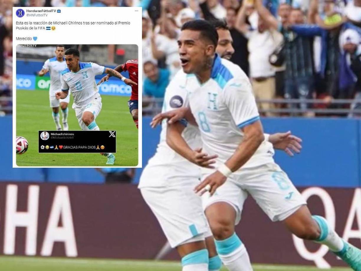 Esta fue la reacción del propio Michaell Chirinos al darse a conocer que estaba nominado: “Gracias PAPÁ Dios”. 