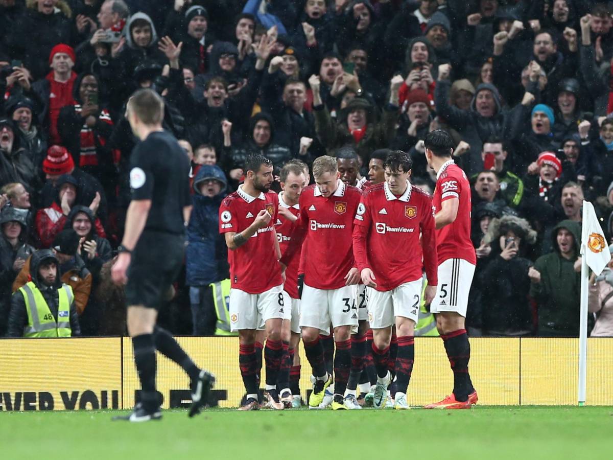 Manchester United se dio un festín en Old Trafford.