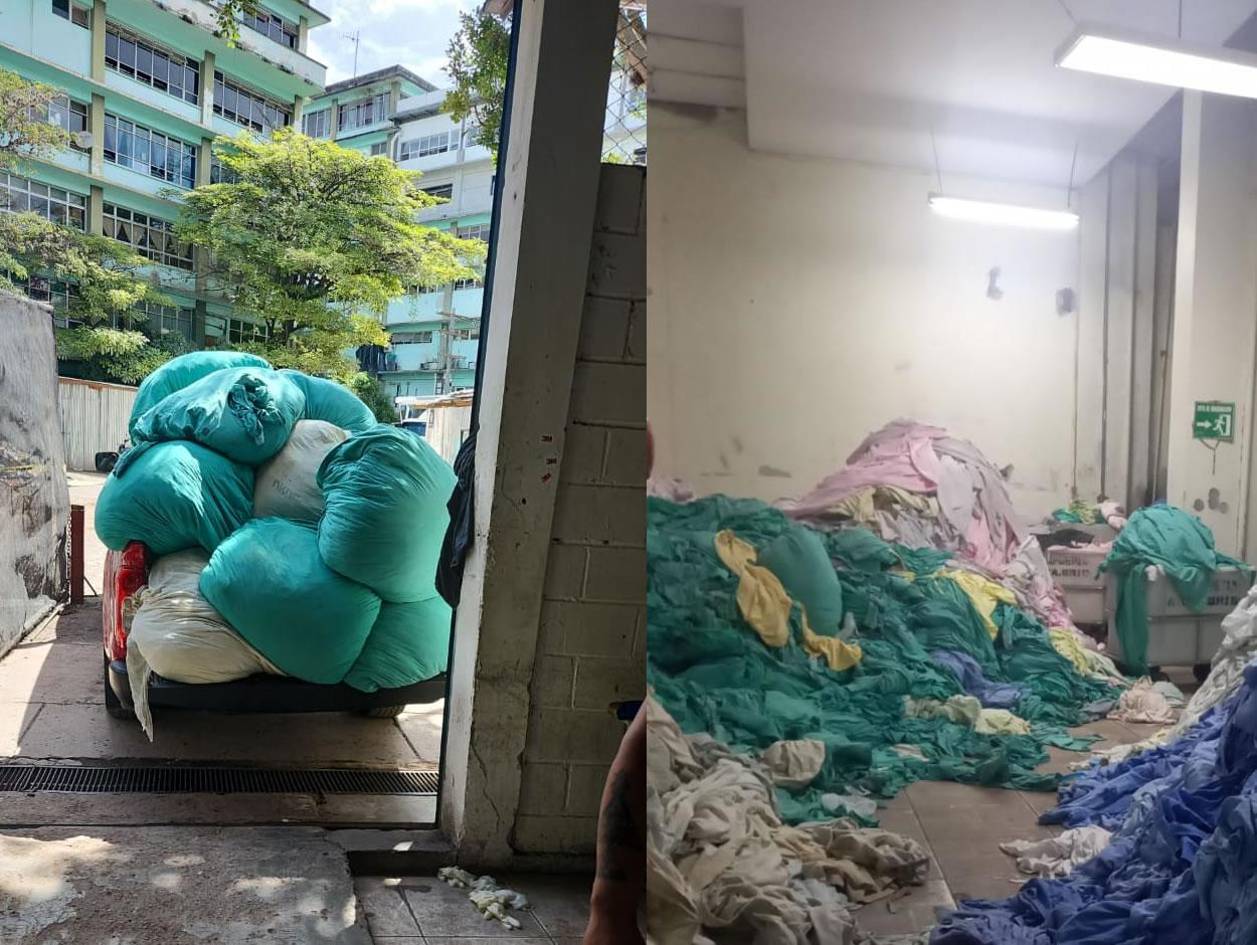 Preocupación por estado de lavandería del Hospital Escuela tras fuertes lluvias