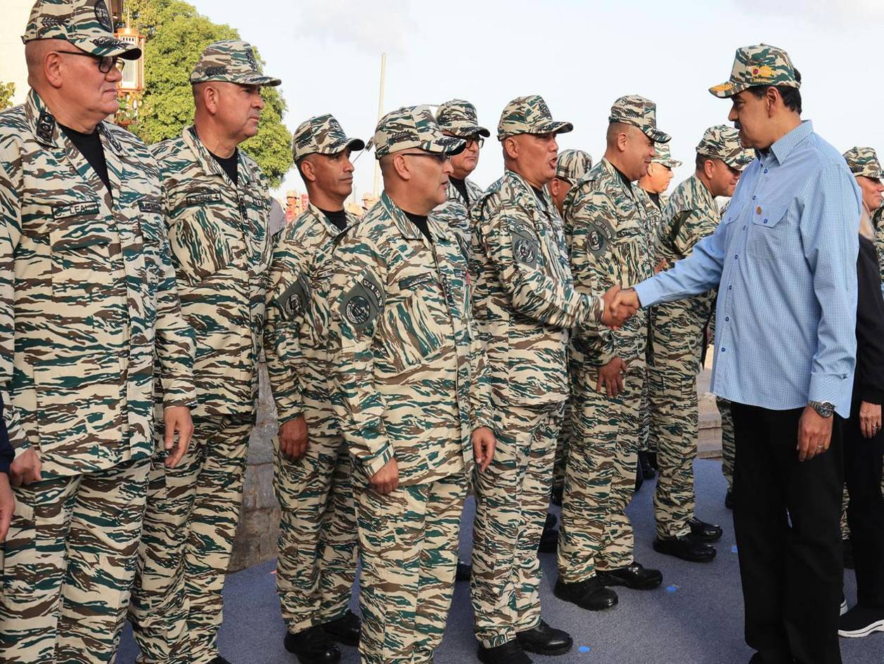 Nicolás Maduro incorpora la Milicia a organizaciones civiles y policiales tras amenazas de EE UU