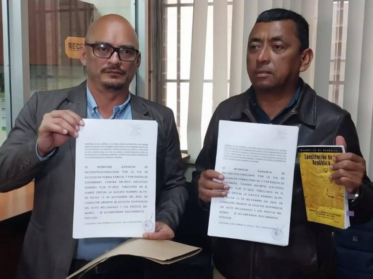 Abogados presentan recurso contra estado de excepción en Honduras