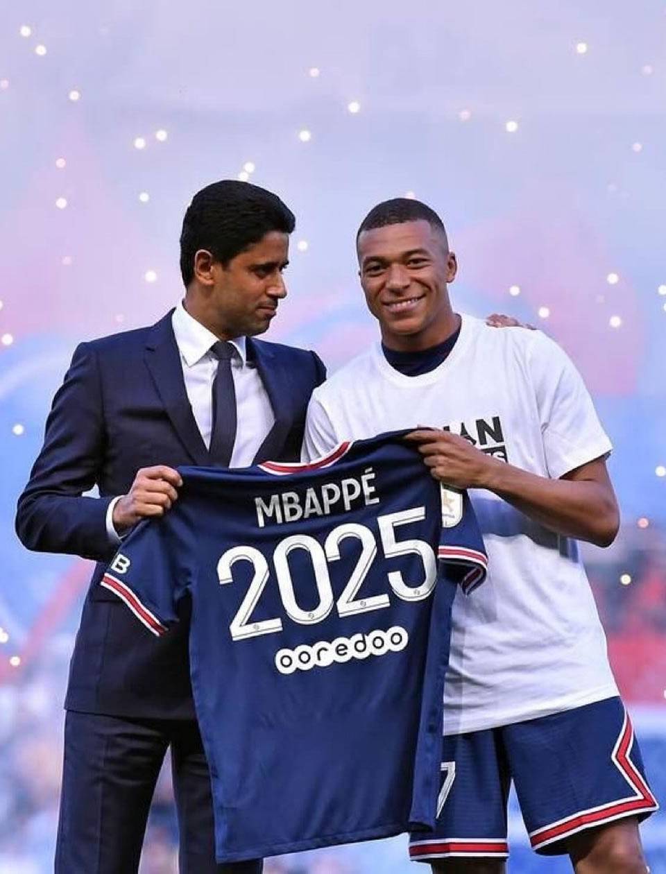 Kylian Mbappé está enfrentado con Nasser Al-Khelaifi, presidente del PSG.