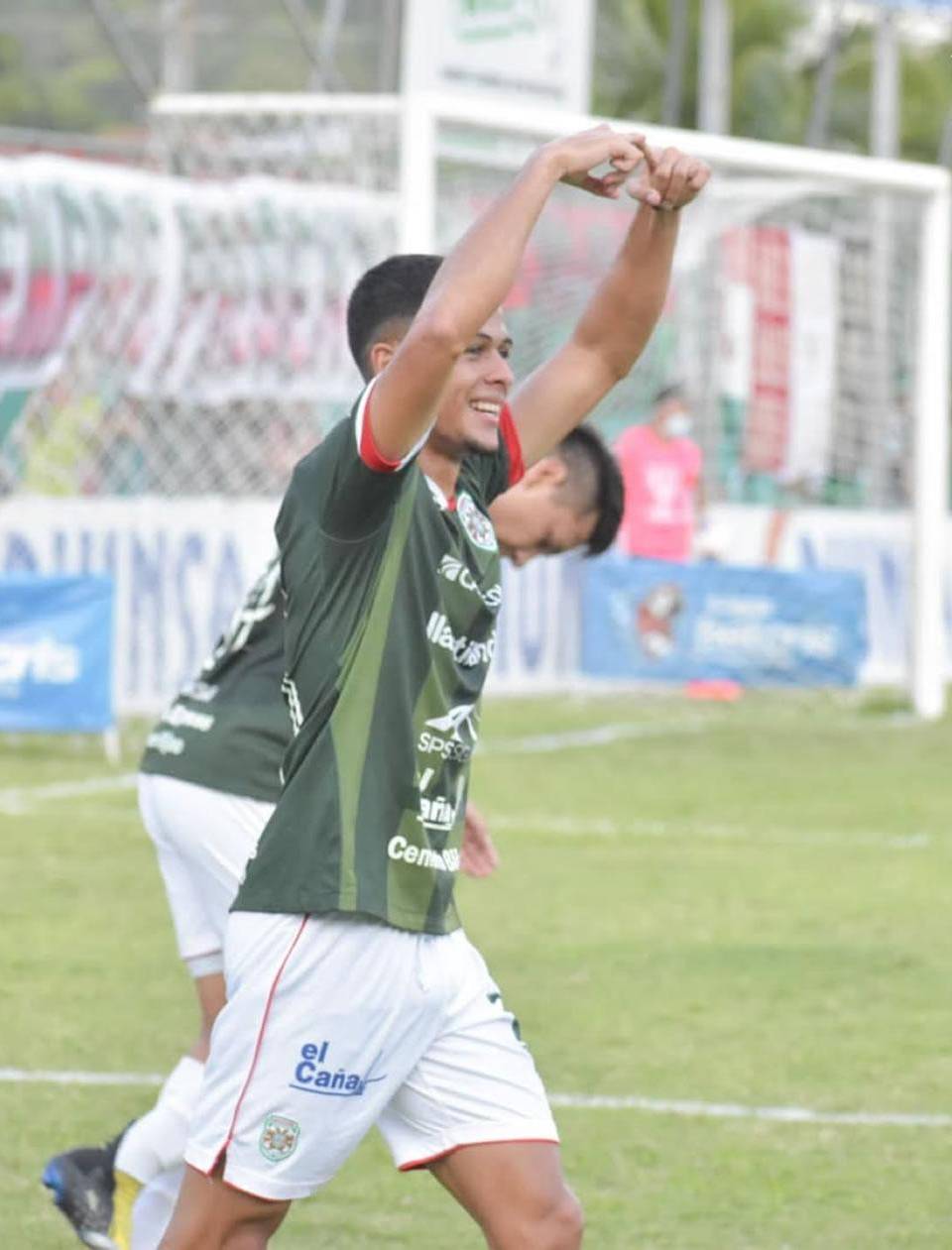 Cristian Cálix debutó en la Liga Nacional con la camiseta del Marathón.