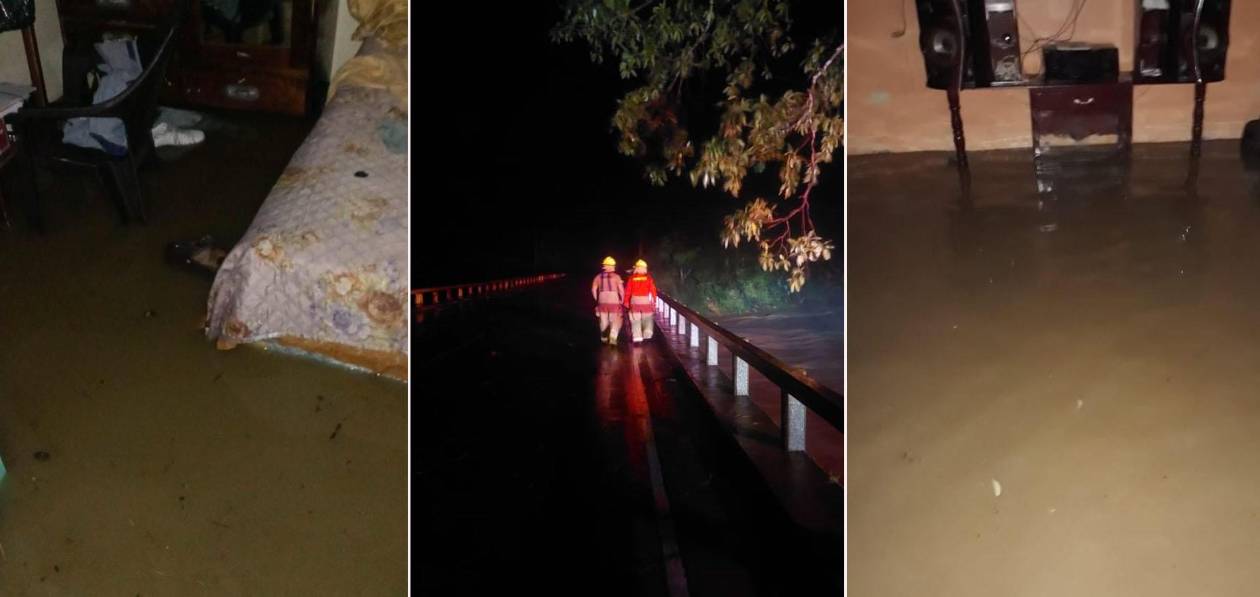 Lluvias provocan inundaciones en la zona norte y atlántica de Honduras