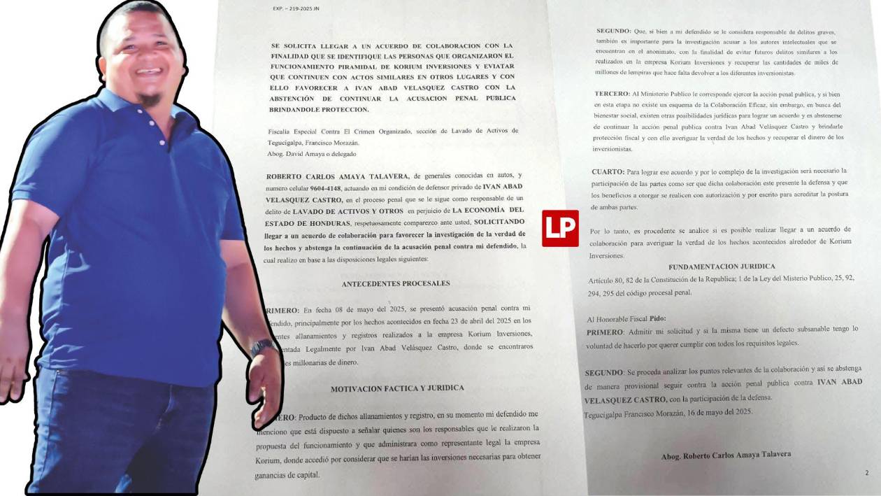 Iván Velásquez ofrece al MP delatar a cabecillas de Koriun Inversiones