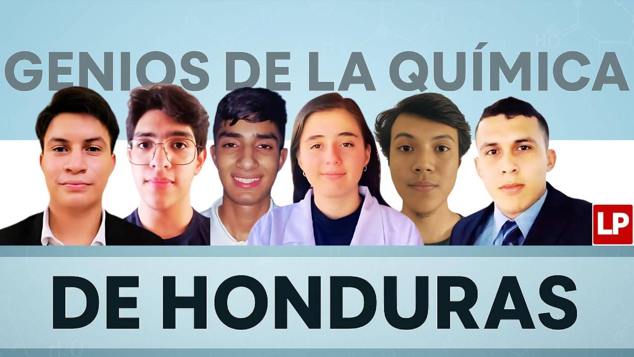 Cinco genios de la química de Honduras van a olimpiada mundial en Brasil