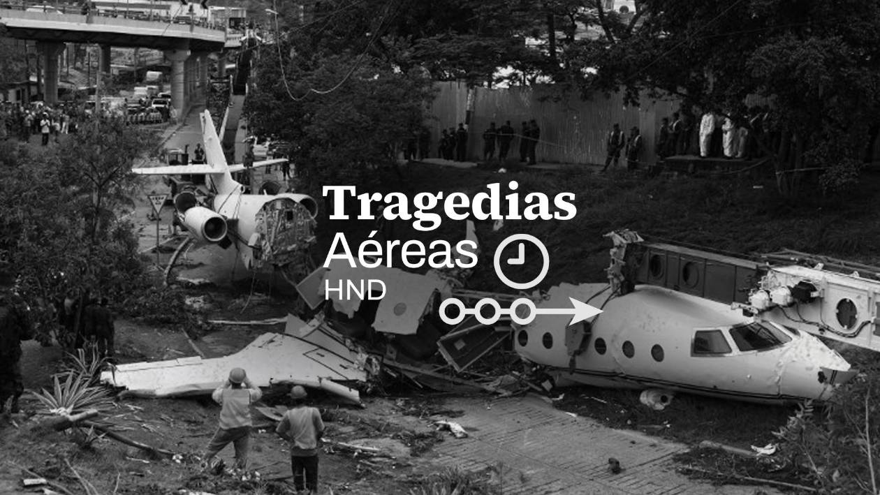 Línea de tiempo: Más de 300 personas han fallecido en tragedias aéreas en Honduras