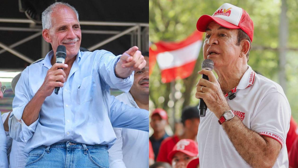 Mapa: ¿En qué municipios está ganando Salvador Nasralla y Nasry Asfura?