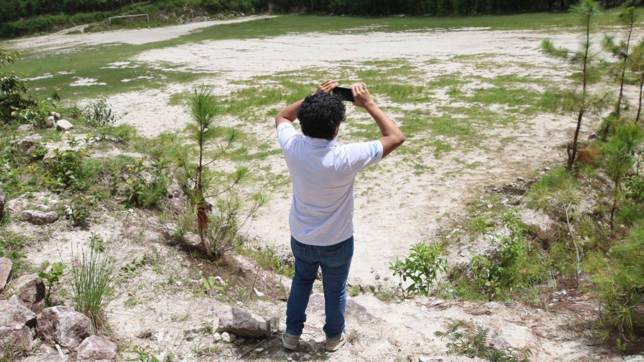 ONG recibió L500,000 para iluminación de un campo en Iguala que nunca se realizó